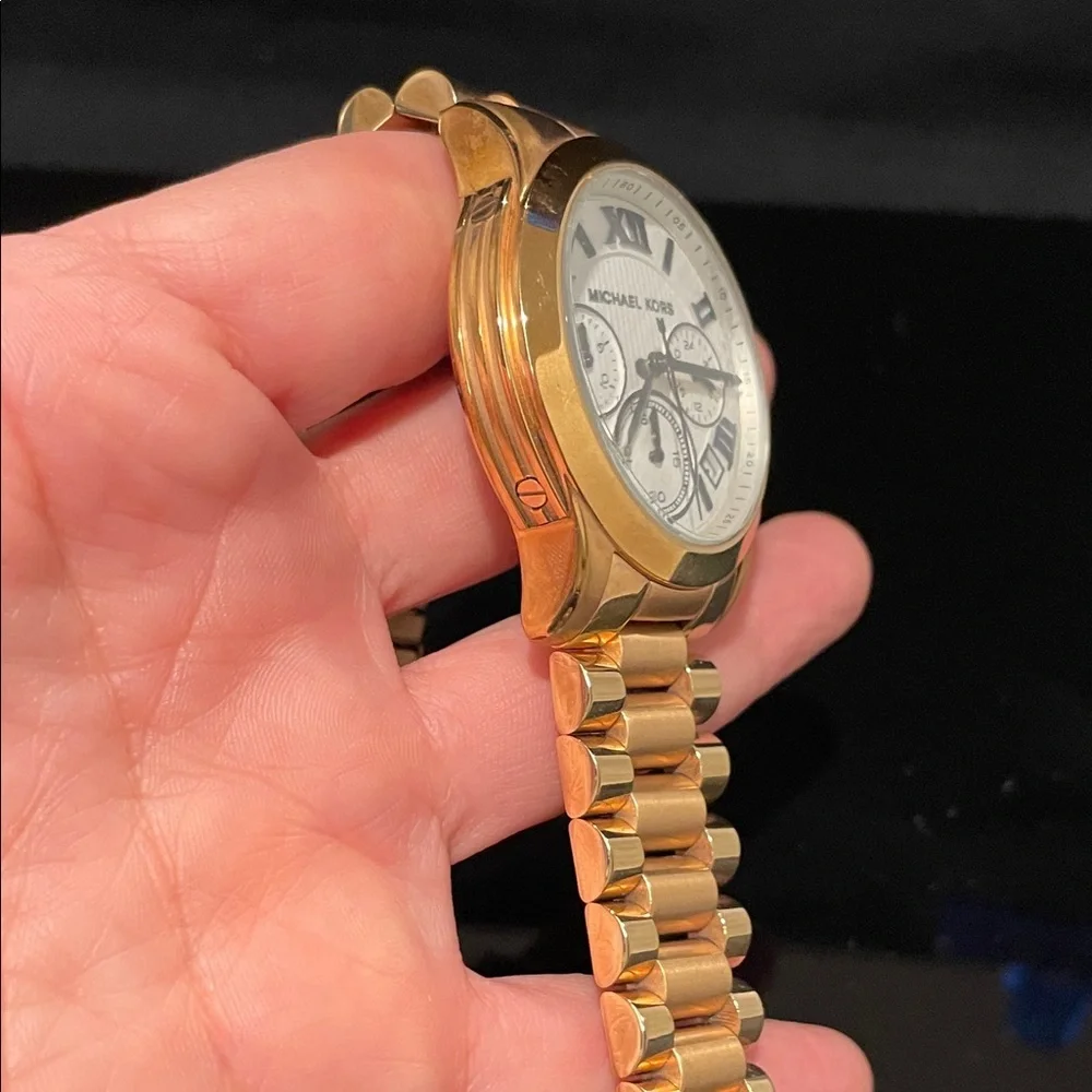 Michael Kors Chronograph Goldtone Women's Watch